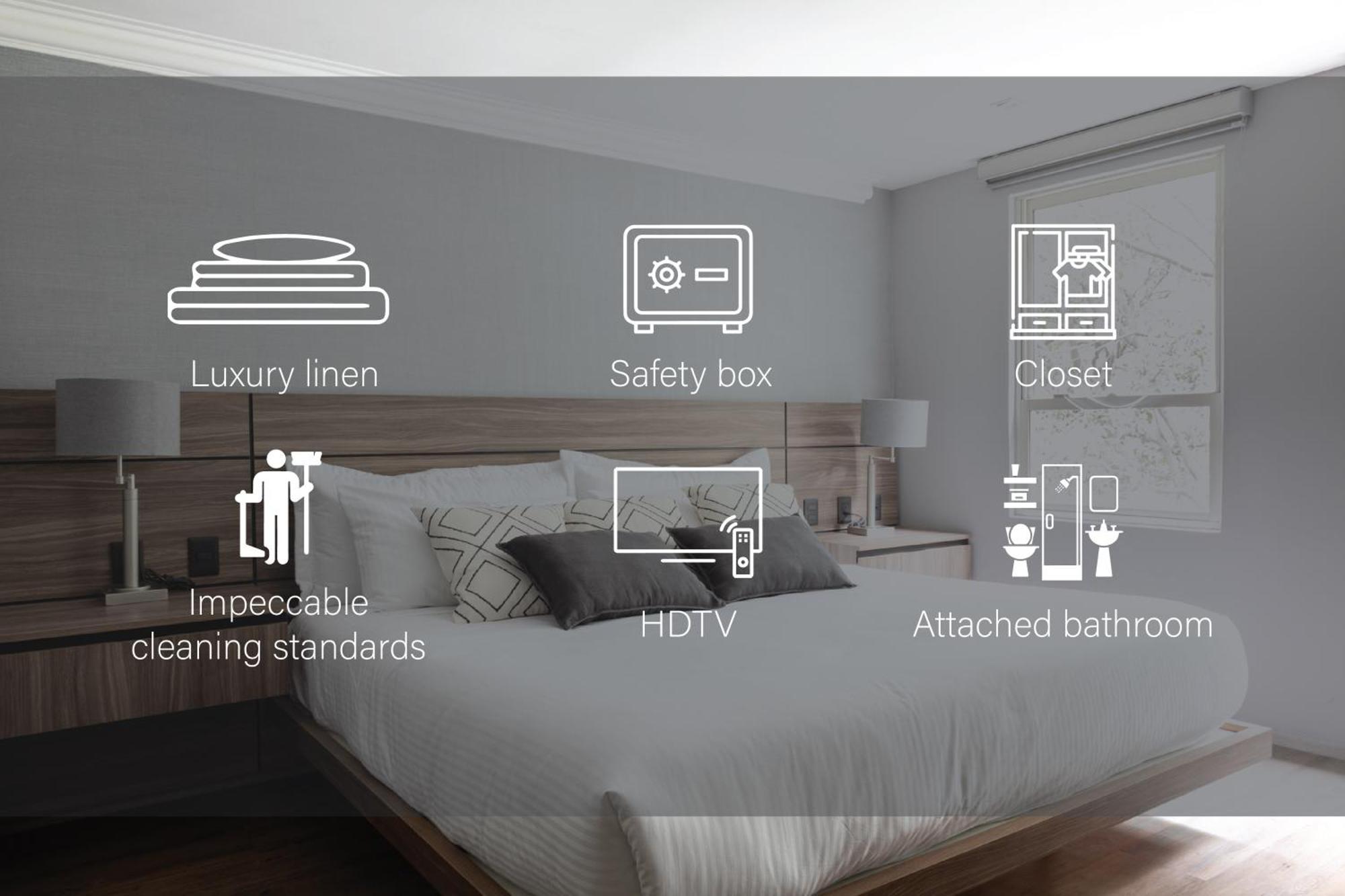 مدينة مكسيكو Capitalia - Apartments - Polanco - Julio Verne الغرفة الصورة